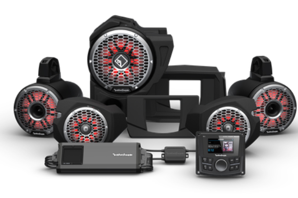  RZR14-STG6 / 1500 Watt, Front Color Optix™ Speaker, Subwoofer & Rear Horn Speaker Kit for Select Polaris® RZR® Mo